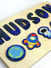 Space Puzzle, Wooden Name Puzzle