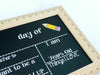 First Day of School Chalkboard, First Day of School Sign, Reusable First Day of School Sign,  First Day of Kindergarten, Preschool