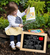 First Day of School Sign, First Day of School Chalkboard, Reusable First Day of School Sign,  First Day Chalkboard, First Day of Preschool