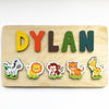 Jungle Animals Wooden Name