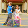 Frame-less First Day of School Crayon Chalkboard