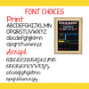 First Day of School Crayon Chalkboard Ruler Frame