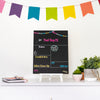 Back to School Sign, Reusable Chalkboard, Personalized First Day School Sign